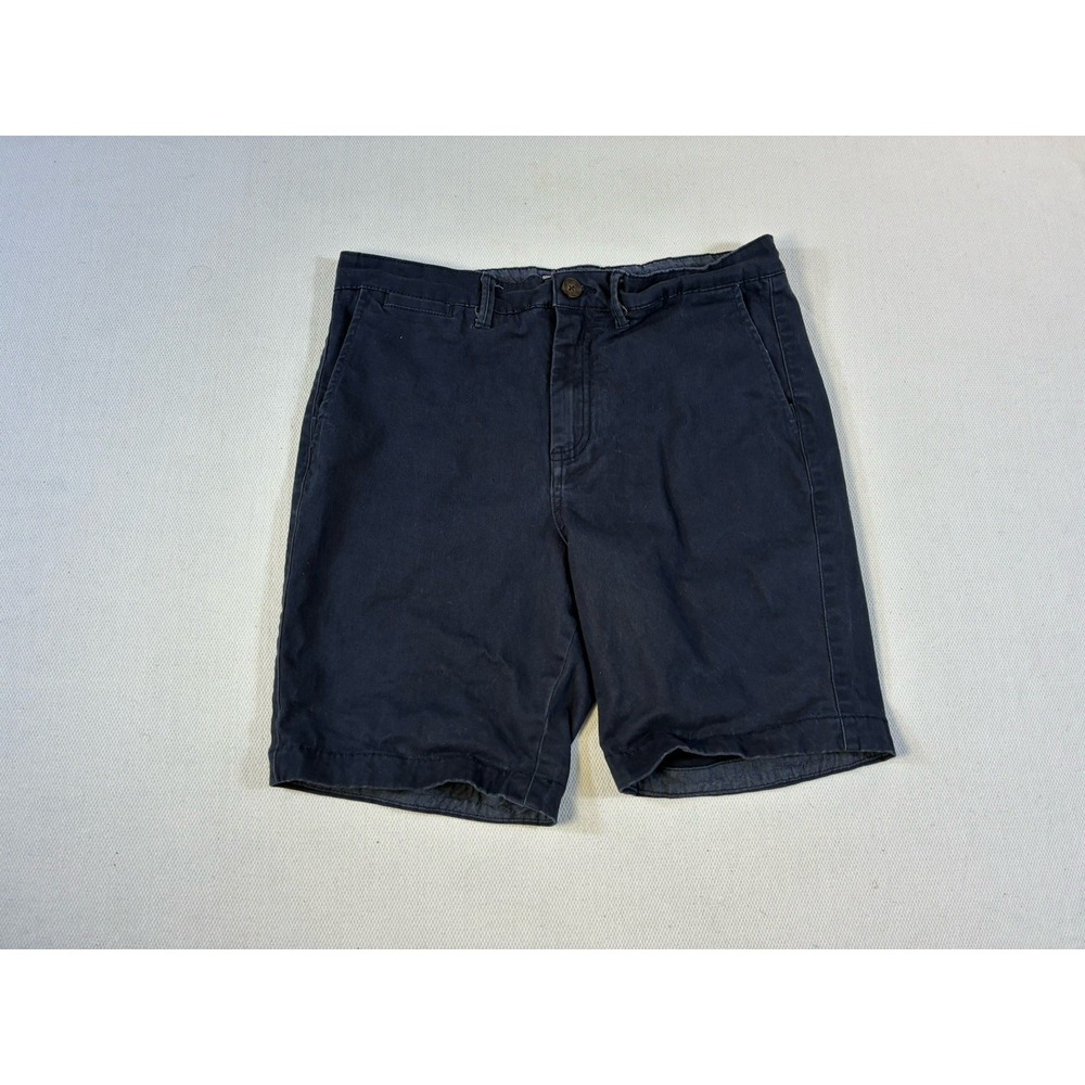 Flag & Anthem Boys Navy Chino Shorts Size 18 Kids Collection Stretch